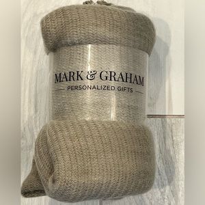 Mark and Graham Color Block  Throw, NWTs